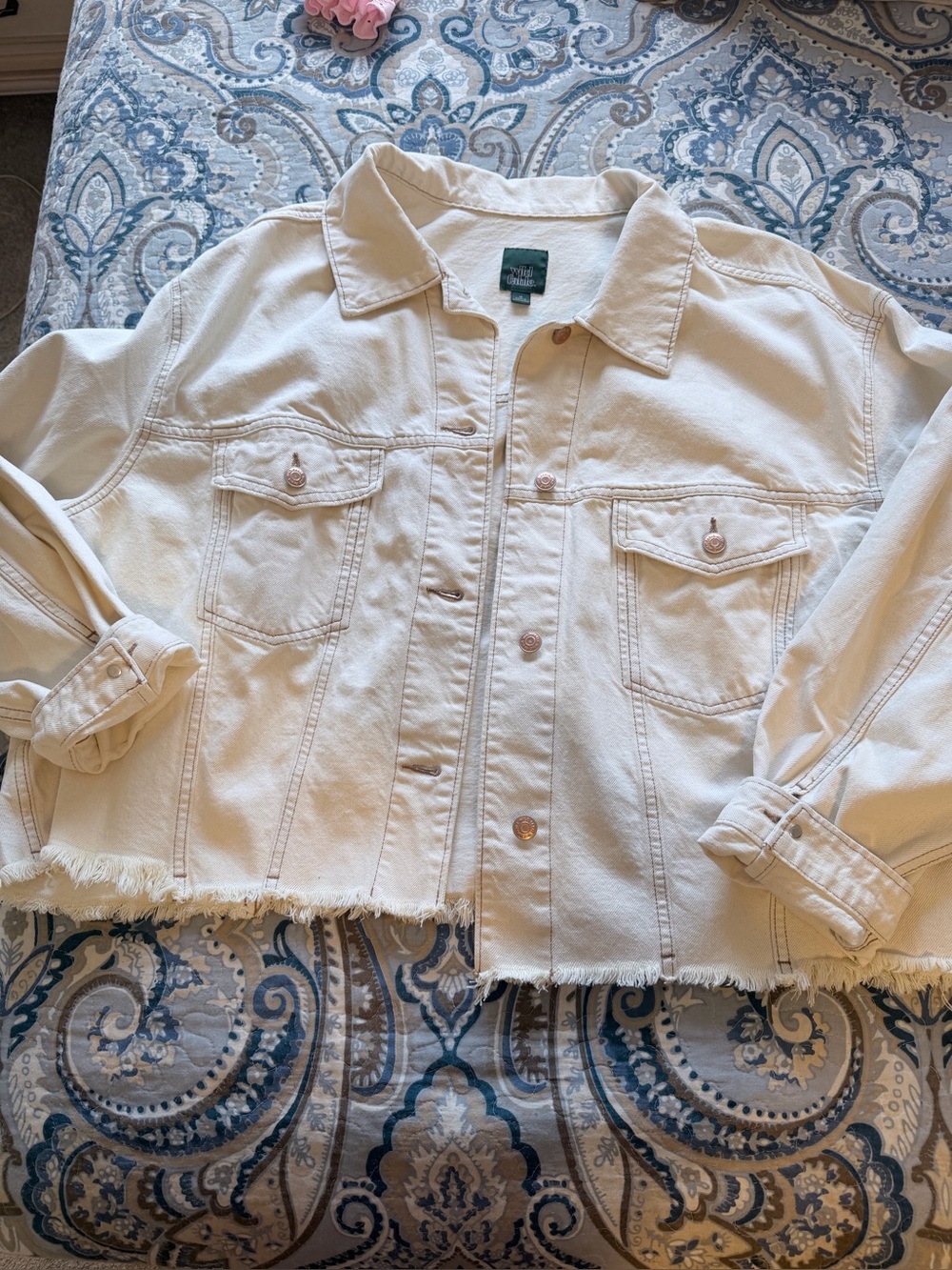 Cropped Jean jacket